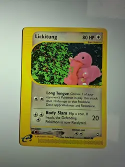 Lickitung 90/140 Aquapolis Common Near Mint Pokemon TCG - Image 1