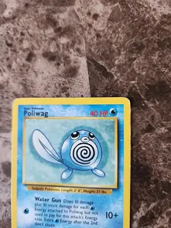 Poliwag 059/102 Base Set Regular Pokemon Trading Card - Image 2