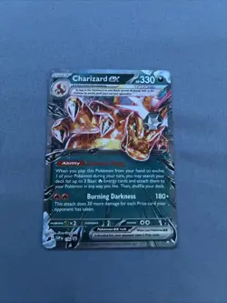 Pokemon TCG Charizard ex 196 Sv: Scarlet & Violet Black Star Promo - Image 2