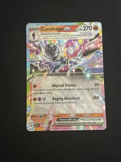 Ceruledge ex 036/191 Sv08: Surging Sparks Holo Pokemon TCG - NM - Image 1