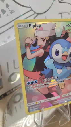 Piplup 239/236 SM - Cosmic Eclipse Holofoil Secret Rare Pokemon TCG - Mint - Image 2
