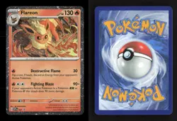 Flareon (Cosmos Holo) 167 Holo Scarlet & Violet Promo NM/M Pokemon - Image 3