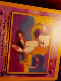 NM Pokemon MEW Card BLACK STAR PROMO Set#8 Wizard of the Coast League Non-Holo#3 - Image 2