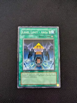 YuGiOh Level Limit Area B SD3-EN024 1st Edition Common MP - Image 1