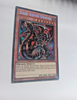 Yu-Gi-Oh Dark Armed Dragon 1st Edition #LCKC-EN068 Unlimited Secret Rare NM - Image 3