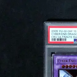 PSA 8 - Cyber End-Drache 1. Ed. CRV-DE036 - Ultimate Rare - Yu Gi Oh! TCG /W92 - Image 3