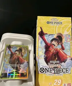 One Piece Card Game: Egghead Starter Deck ST-29 (No Promo Pack) Deck Sealed - Image 1