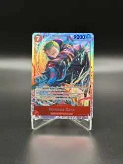 One Piece TCG Adventure on Kami's Island: Roronoa Zoro EB04-007 SR - Image 1