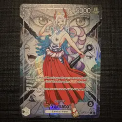 Yamato OP16-079 Leader Alternate Art The Time of Battle One PIece English Card - Image 1