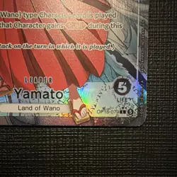 Yamato OP16-079 Leader Alternate Art The Time of Battle One PIece English Card - Image 4