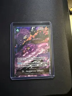 One Piece TCG St. Jaygarcia Saturn (Alternate Art) OP13-083 Carrying On His Will - Image 1