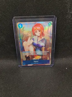 Nami (Alt Art) OP09-050 R Emperors in the New World ONE PIECE Card Game English - Image 1