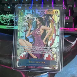 Bandai One Piece Card Game Boa Hancock Special Alt Art EN Character 8000/6 - Image 1