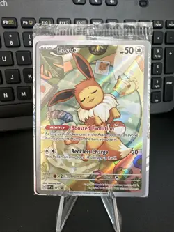 Pokemon EEVEE SVP 173 Prismatic Evolutions PROMO - Sealed w/dividers - Image 1