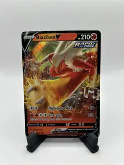 Pokemon Blaziken V 020/198 Sword & Shield Chilling Reign Holo NEAR MINT - Image 1
