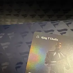Magic The Gathering Black Panther Hope Enduring / King T'Challa Foil - Image 5
