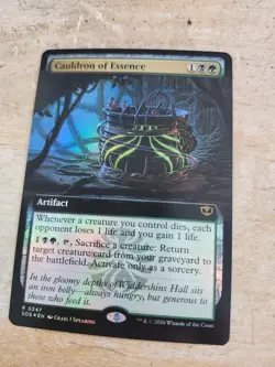 Cauldron of Essence (Extended Art) Secrets of Strixhaven Foil - Image 1