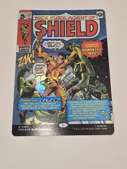 Nick Fury, Agent of S.H.I.E.L.D. (Borderless) (0389) Marvel Super Heroes Foil - Image 1