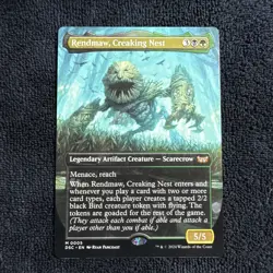 Rendmaw, Creaking Nest (Borderless) DSC 0005 Magic MTG NM - Image 1