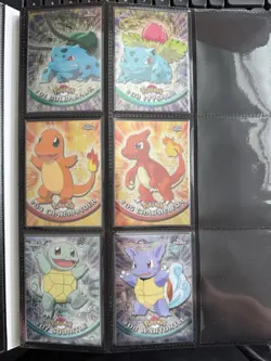 Pokemon Topps Chrome Series 1 2000 - 75/78 - Near Complete Set All NM - See Desc - Image 1