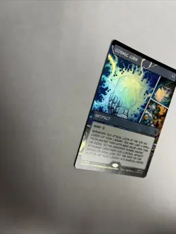 Cosmic Cube Borderless Foil Superheroes Card #0312 MTG LP - Image 5