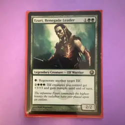 MTG Magic the Gathering Ezuri, Renegade Leader Scars of Mirrodin Elves Lorwyn - Image 1