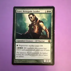 MTG Magic the Gathering Ezuri, Renegade Leader Scars of Mirrodin Elves Lorwyn - Image 2