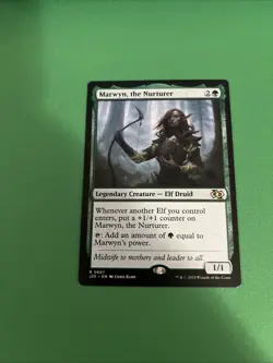 MTG Magic the Gathering Marwyn, the Nurturer (687/779) Foundations Jumpstart LP - Image 1