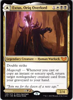 Extus, Oriq Overlord 149 Strixhaven: School of Mages Magic: The Gathering NM - Image 1