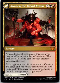 Extus, Oriq Overlord 149 Strixhaven: School of Mages Magic: The Gathering NM - Image 2