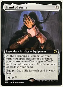 Hand of Vecna (Extended Art) #394-Adventures in the Forgotten Realms-Regular-NM - Image 1