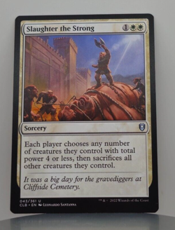 Slaughter the Strong - Commander Legends: Battle for Baldur's Gate - CLB - 43 - Image 1