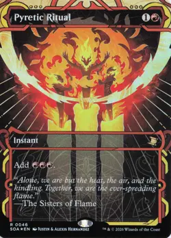 Pyretic Ritual 46 SOA Secrets of Strixhaven: Mystical Archive R Foil - Image 1