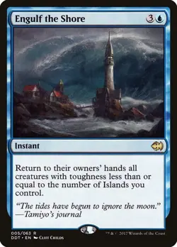 Engulf the Shore - Duel Decks: Merfolk vs. Goblins - 5 - LP/NM - Image 1