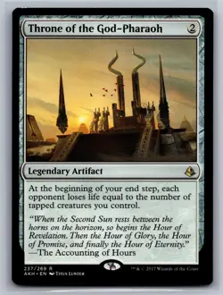 Throne of the God-Pharaoh 237 Rare Amonkhet Magic: The Gathering Near Mint - Image 1