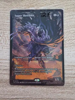 Super Shredder (Showcase) Teenage Mutant Ninja Turtles Foil - Image 1