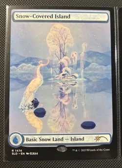 Magic The Gathering Secret Lair Snow-covered Lands Non Foil Set - Image 2