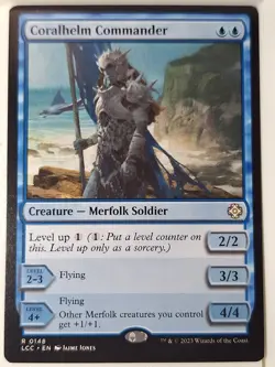 Coralhelm Commander - Commander: Lost Caverns - Magic the Gathering MTG Nice! - Image 1