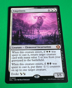 MTG - Emptiness - Lorwyn Eclipsed - Image 1