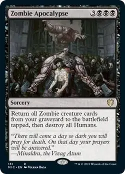 Zombie Apocalypse - Commander: Innistrad: Midnight Hunt - 131 - LP/NM - Image 1