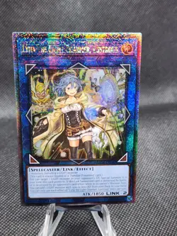 Yugioh! Lyna The Light Charmer, Lustrous - RA04-EN081 - Quarter Century Rare - Image 1