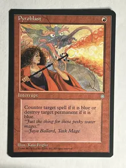 MTG - Pyroblast - Ice Age - Reg EN (LP) - Image 1
