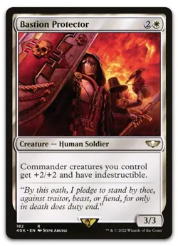 Bastion Protector #182 (LP) Warhammer 40,000 40K Magic MTG - Image 1