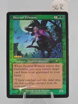 Eternal Witness #12 30th Anniversary PROMO Foil Retro LP Mtg Magic The Gathering - Image 4