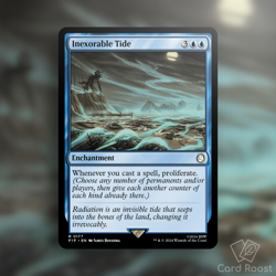 MTG Magic Inexorable Tide 0177 Universes Beyond: Fallout PIP - Image 1
