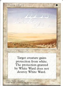 White Ward U Fourth Edition NM - Image 1