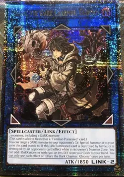 Yu-Gi-Oh! Dharc the Dark Charmer, Gloomy RA03-EN048 Quarter Century Rare. - Image 1