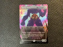 Krang, Utrom Warlord (Borderless) (Foil) Teenage Mutant Ninja Turtles - Unplayed - Image 1