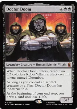 Doctor Doom M Marvel Super Heroes 95 NM - Image 1