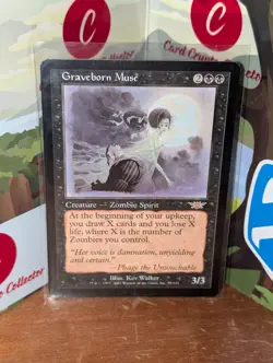 Magic The Gathering The List Reprints Graveborn Muse #145/383 MTG TCG CCG - Image 1